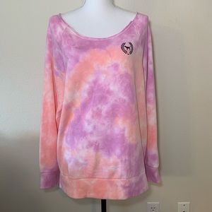 50% OFF Victoria’s Secret Pink sweatshirt tiedye